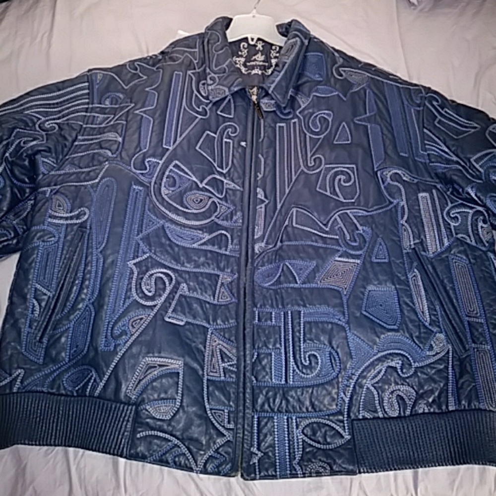 Al Wissam Leather Coat